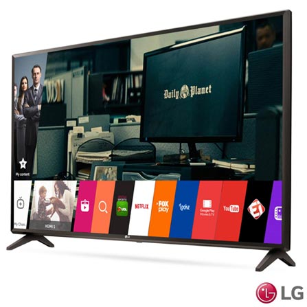 Menor preço em Smart TV LG LED Full HD 43” com Time Machine Ready, HDR Ativo, Smart TV webOS 4.0 e Wi-Fi- 43LK5700PSC