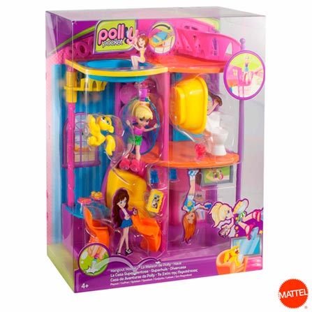 Casa polly pocket cola e descola e carro mercedes 2008 Alto Do