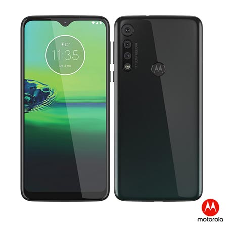 Moto G8 Play Vermelho Magenta com Tela de 6.2, 4G, 32 GB e Câmera de 13MP  + 8MP + 2MP - XT2015-2