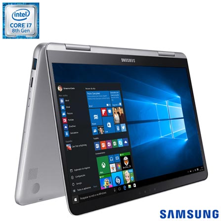 Menor preço em Notebook Samsung, Processador Intel® Core™ i7, 8GB, 256GB SSD, Tela de 13,3”, Style S51 Pen - NP930QAA-KW1BR