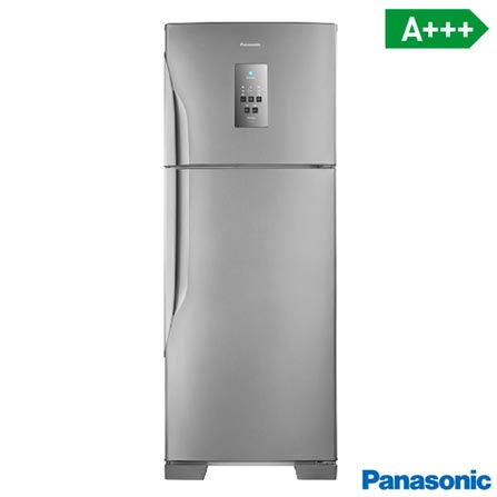 Menor preço em Refrigerador de 02 Portas Panasonic Frost Free com 483 Litros Inverter Aço Escovado - NR-BT55PV2X