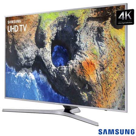 Menor preço em Smart TV 4K Samsung LED 55” com Smart Tizen e Wi-Fi - UN55MU6400GXZD