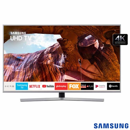 Menor preço em Smart TV 4K Samsung LED 65" com Visual Livre de Cabos, Controle Remoto Único e Wi-Fi - UN65RU7400GXZD